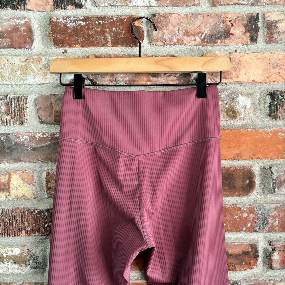 Girlfriend Collective Rib High Rise Leggings, S - Picture 5 of 6
